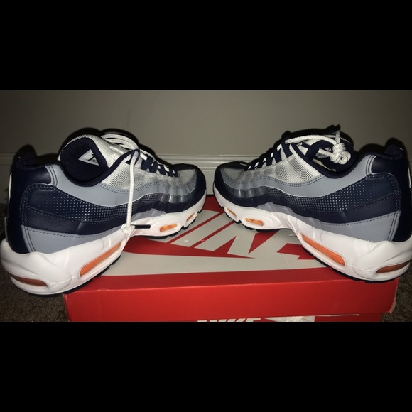 Nike Air Max 95 SE - Midnight Navy Laser Orange - Picture 8 of 8